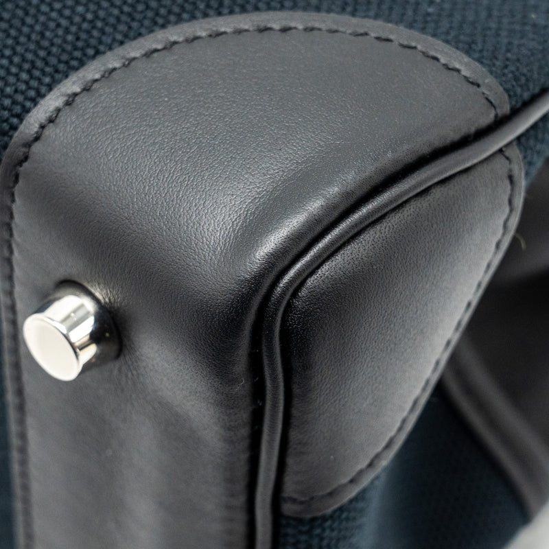 Hermes Birkin 25 Cargo Toile Geoland/Swift Black SHW Stamp B