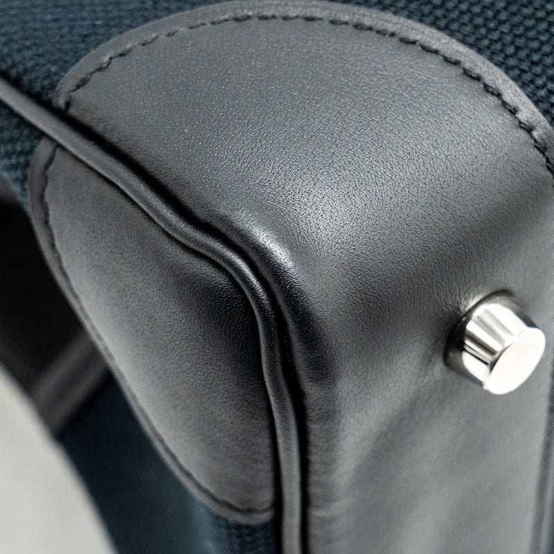 Hermes Birkin 25 Cargo Toile Geoland/Swift Black SHW Stamp B
