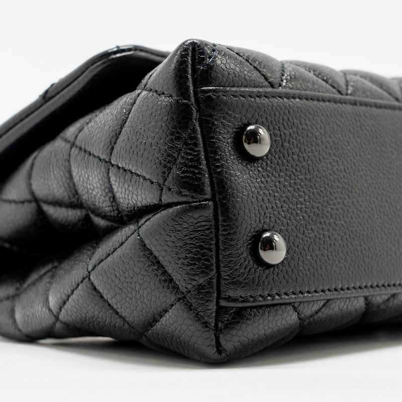 Chanel Small coco handle caviar So Black