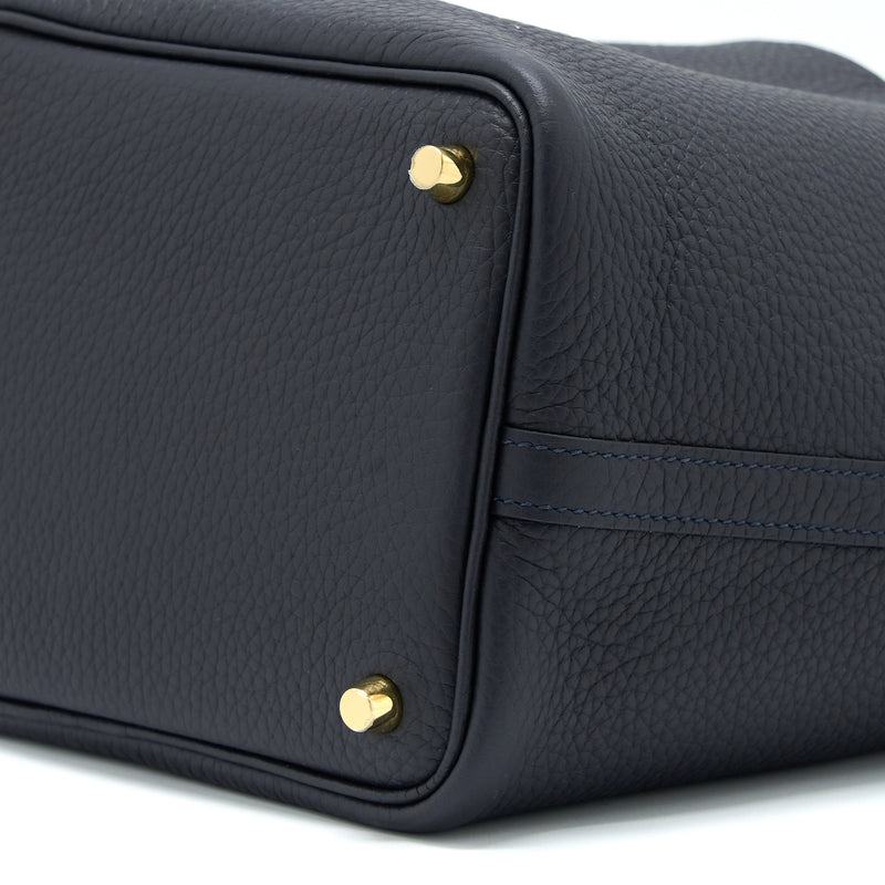 Hermes Picotin 18 Lock Bag Clemence Caban GHW Stamp U