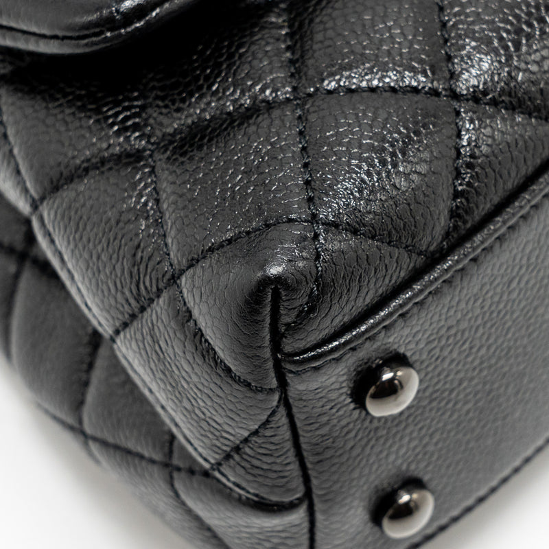Chanel Small coco handle caviar So Black
