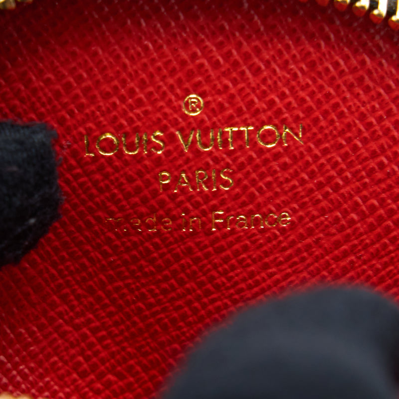 Louis Vuitton Round Coin Pouch Vivienne Bumper Car Monogram Canvas Multicolour GHW