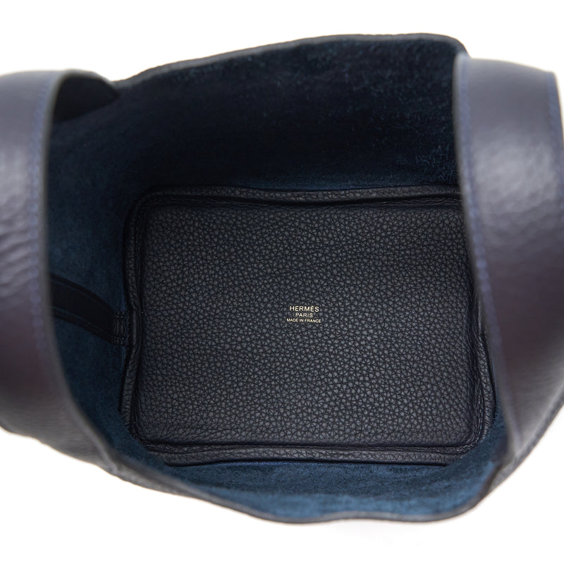 Hermes Picotin 18 Lock Bag Clemence Caban GHW Stamp U