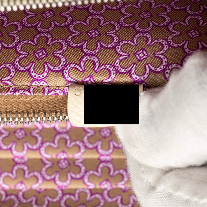 Hermes Silk In Classique Long Wallet Epsom/Silk Nata/Chai-Rose Pourpre SHW Stamp U
