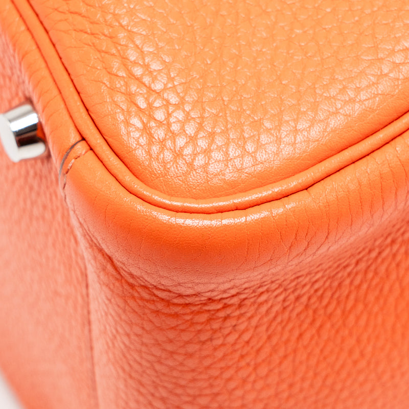Hermes Lindy 30 Clemence Rose Jaipur SHW Stamp T