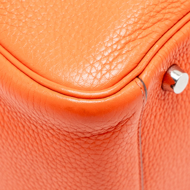 Hermes Lindy 30 Clemence Rose Jaipur SHW Stamp T