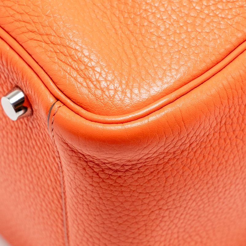 Hermes Lindy 30 Clemence Rose Jaipur SHW Stamp T