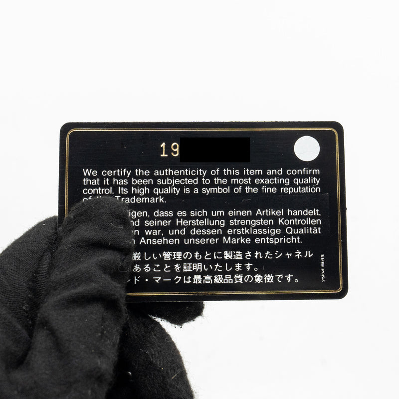 Chanel Small Boy Bag caviar black ruthenium GHW