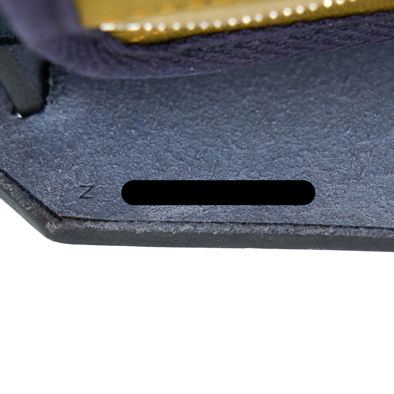 Hermes Herbag 31 Zip Bag Canvas/ Hunter Leather Vert Cypres-VT Olive/ Blue Indigo SHW Stamp Z