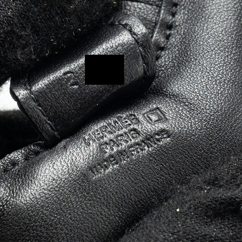Hermes Rodeo alligator touch PM bag charm black stamp Z