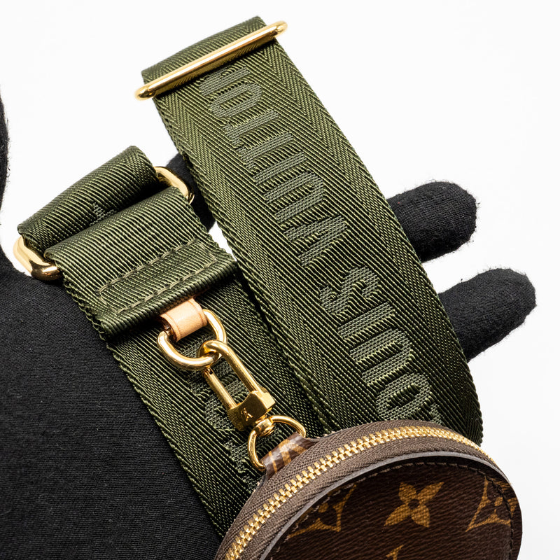 Louis Vuitton Multi Pochette Accessoires Monogram Canvas Khaki GHW