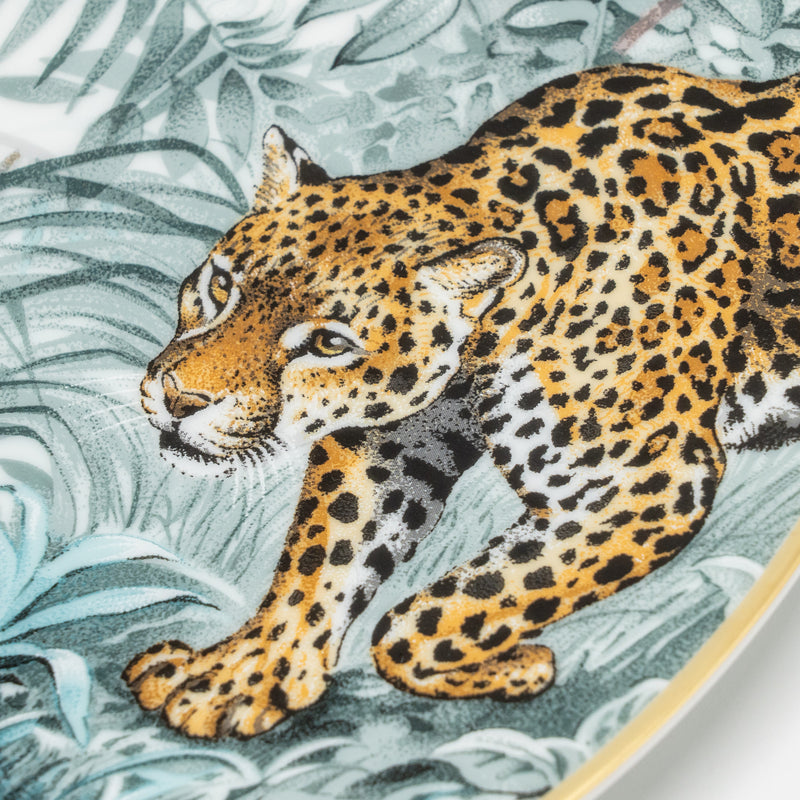 Hermes Carnets d’Equateur Dinner Plate Porcelain Multicolour (Sell in a Set)