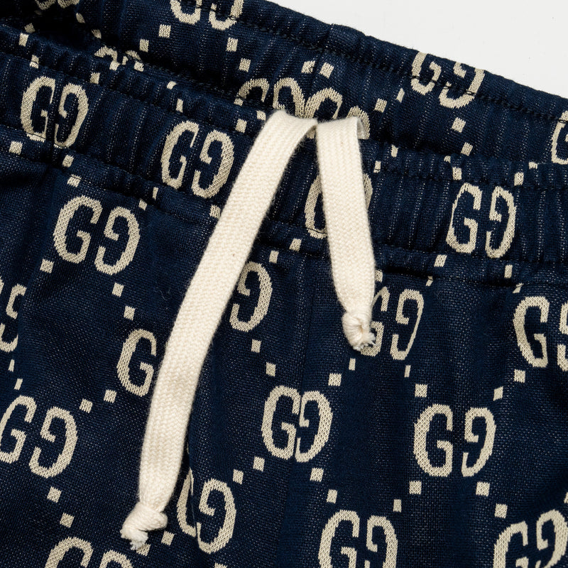 Gucci Size XS GG Jacquard Striped Track Pants Cotton Multicoloured