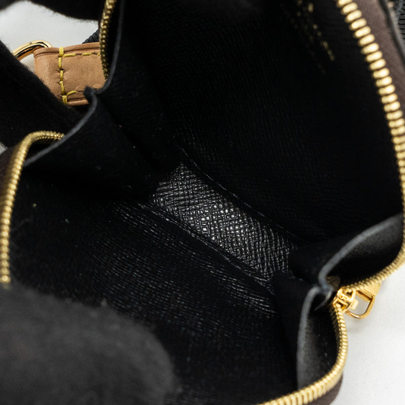 Louis Vuitton bandouliere shoulder strap black GHW
