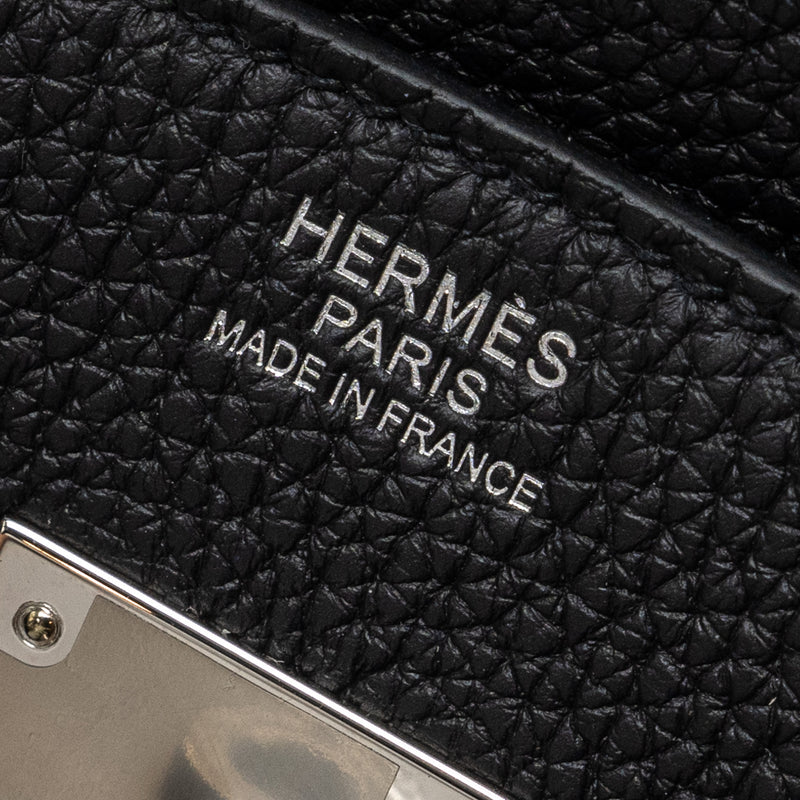 Hermes Birkin 30 Togo Leather Black SHW Stamp B
