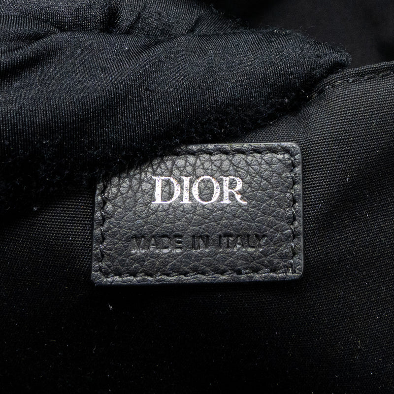 Dior Rider Backpack Black Dior Oblique Jacquard SHW