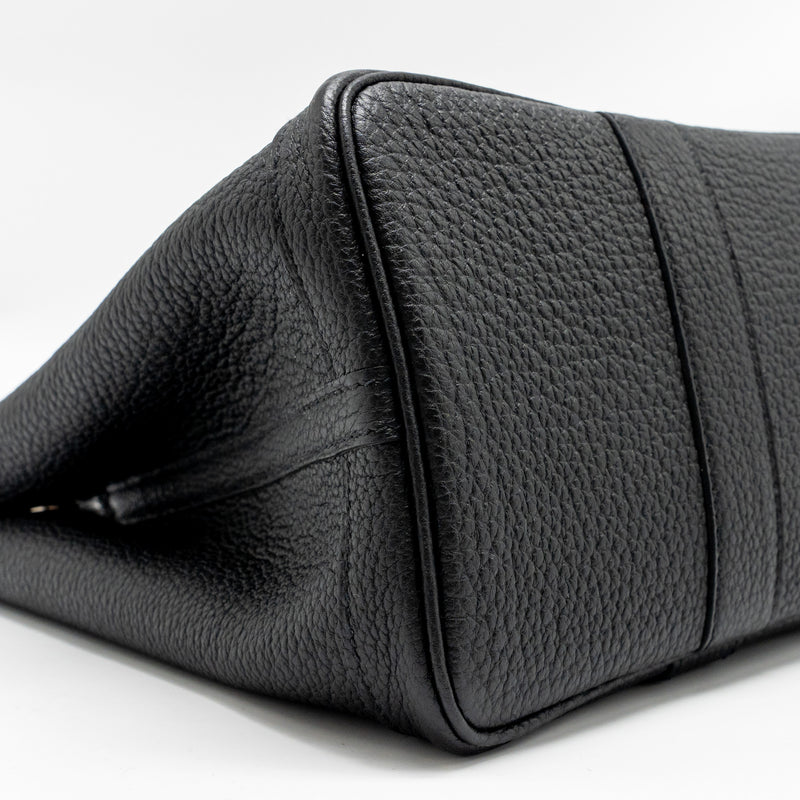 Hermes Garden Party 30 Negonda Black SHW Stamp U