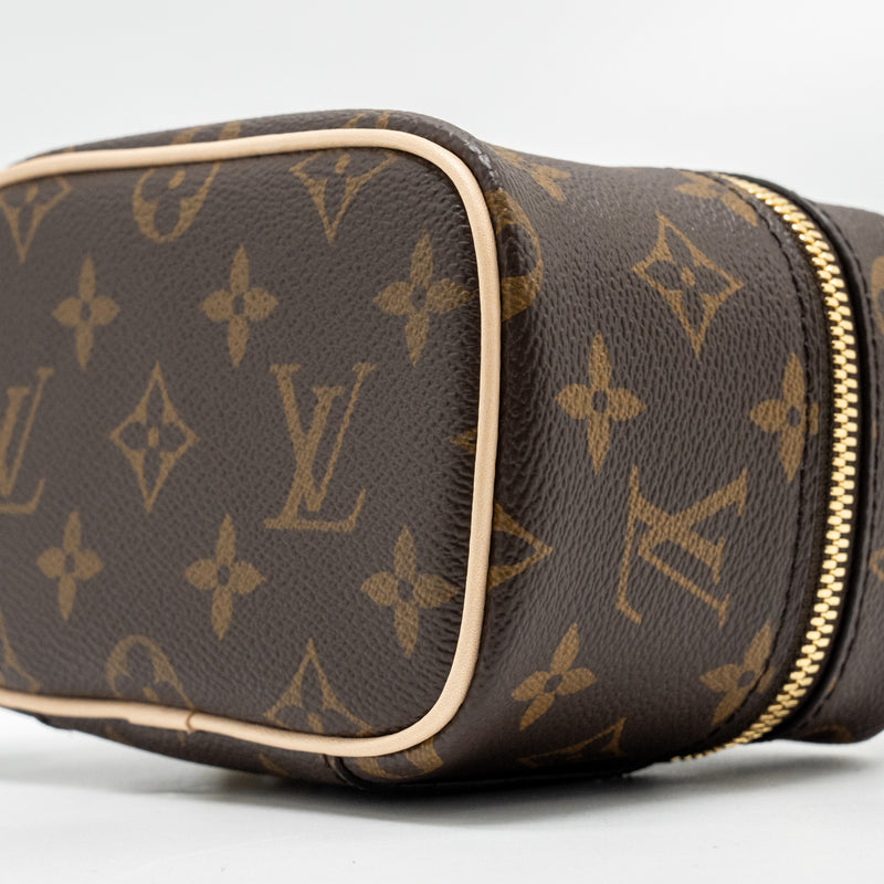 Louis Vuitton Nice Nano Monogram Canvas GHW