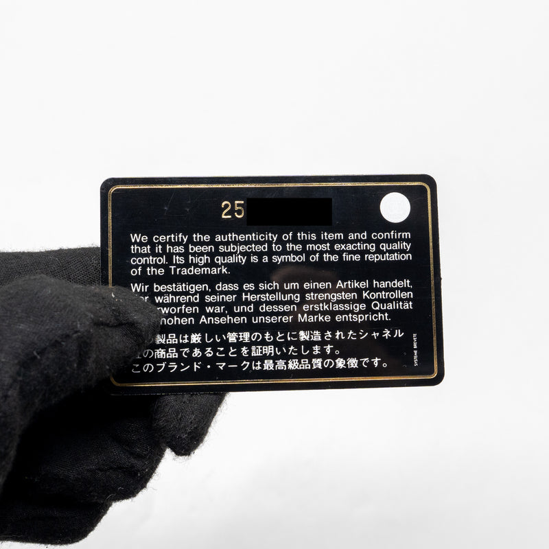 Chanel Medium Boy bag Caviar black ruthenium SHW