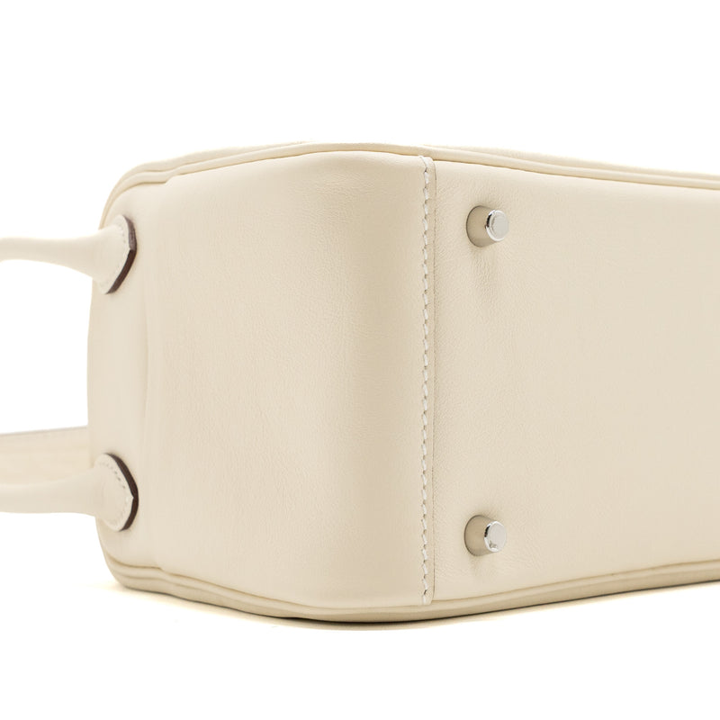 Hermes mini lindy swift Nata / lime SHW stamp B