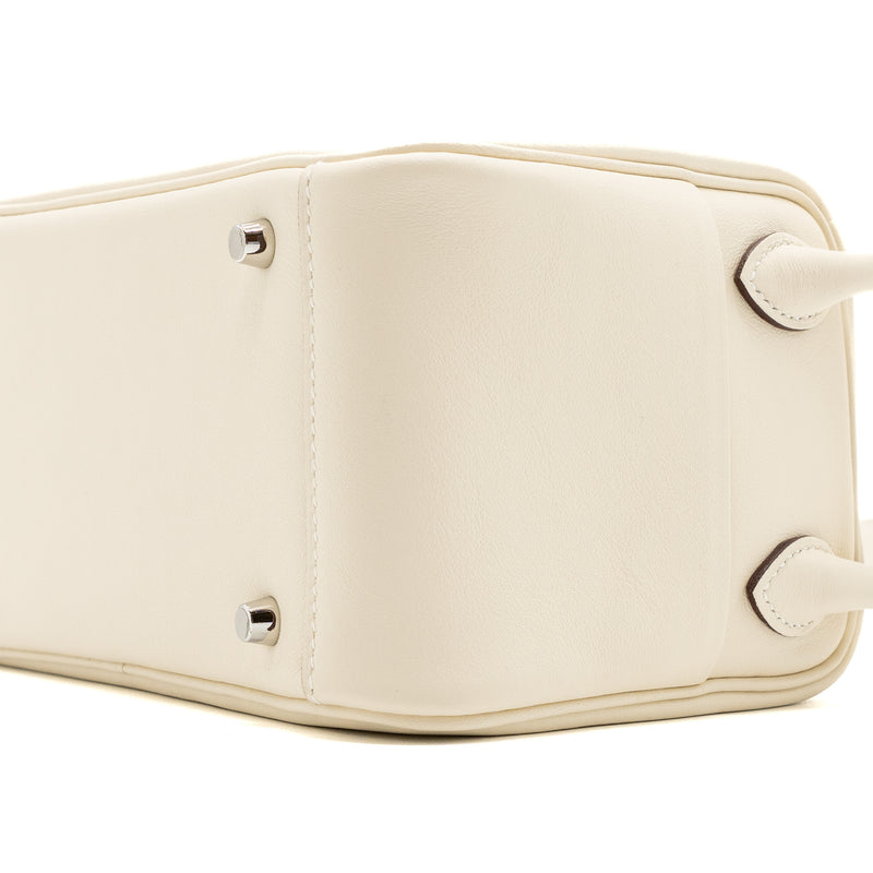 Hermes mini lindy swift Nata / lime SHW stamp B