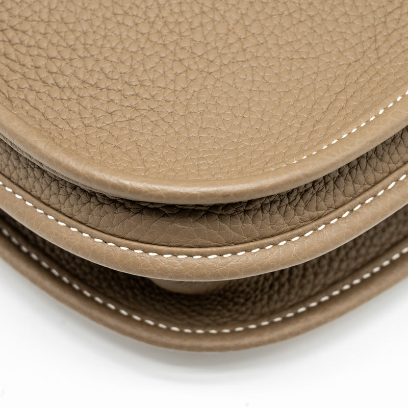 Hermes Evelyne 29 Clemence Etoupe SHW Stamp Z