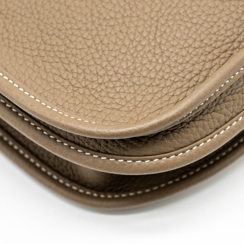 Hermes Evelyne 29 Clemence Etoupe SHW Stamp Z