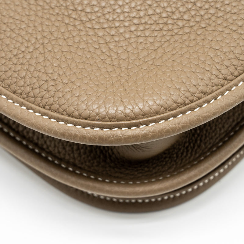 Hermes Evelyne 29 Clemence Etoupe SHW Stamp Z