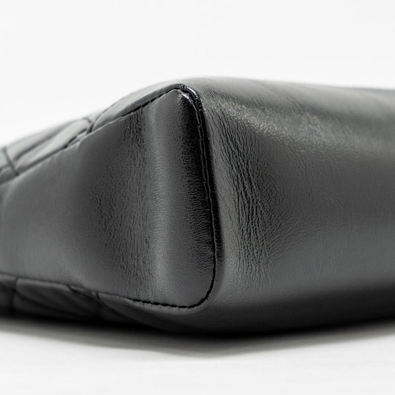 Chanel Mini 31 bag Shiny Calfskin Black LGHW (Microchip)