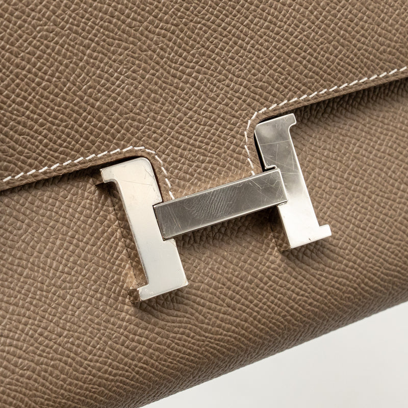 Hermes Constance to Go Epsom Etoupe SHW Stamp U
