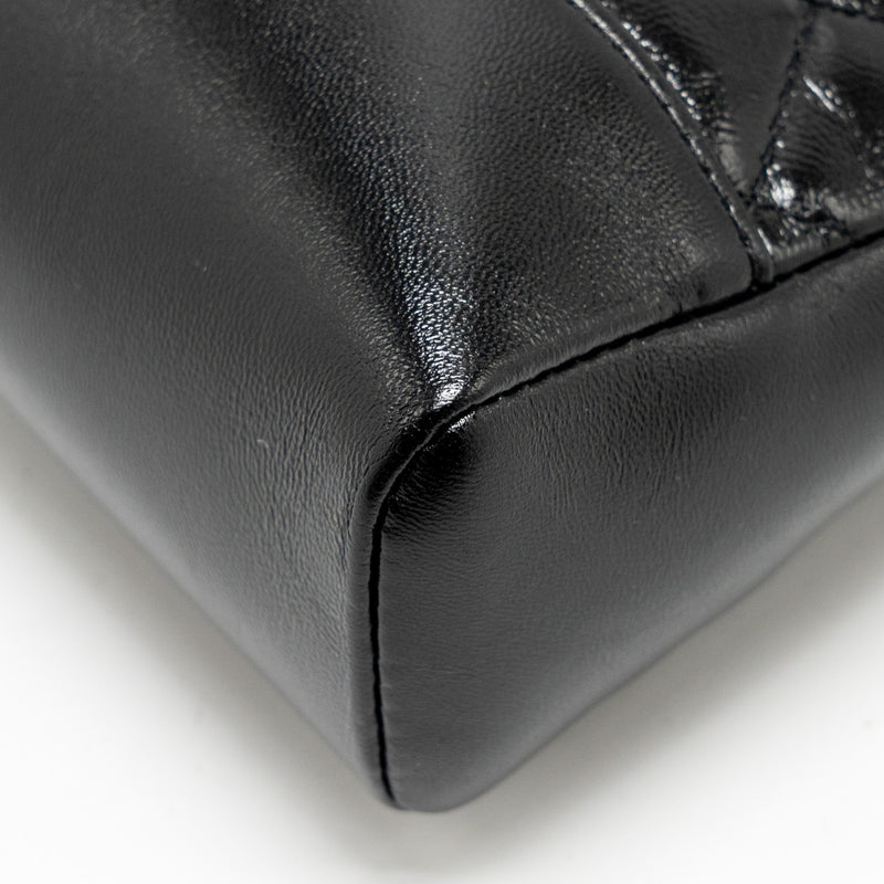 Chanel Mini 31 bag Shiny Calfskin Black LGHW (Microchip)