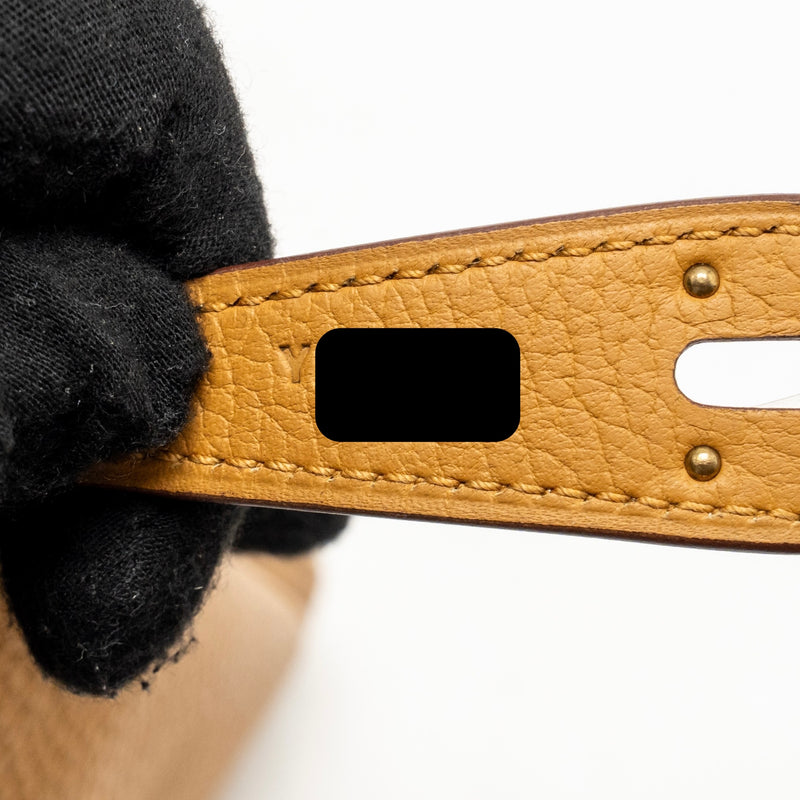 Hermes Lindy 26 clemence sesame GHW stamp Y