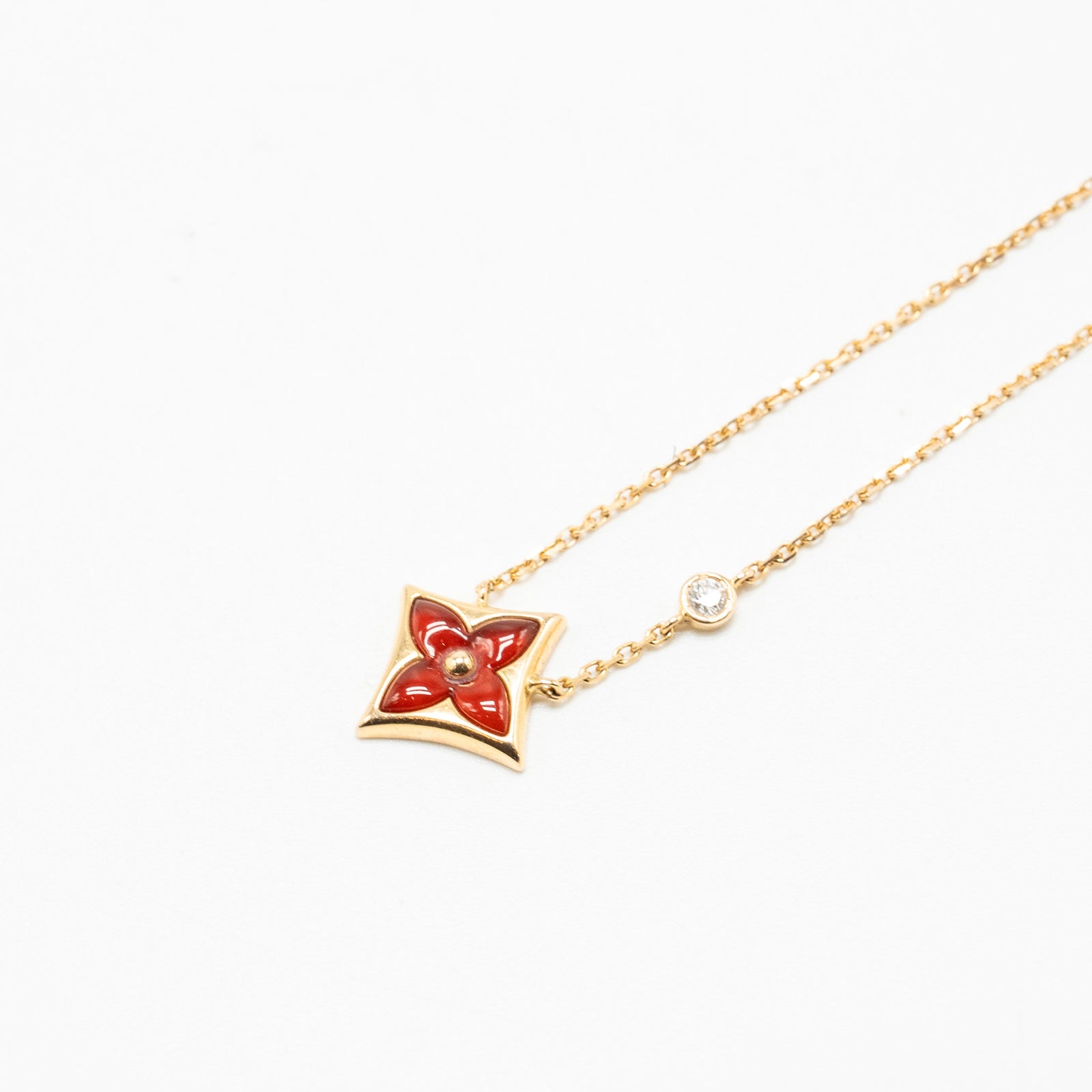 Louis Vuitton Colour Blossom BB star pendant, pink gold