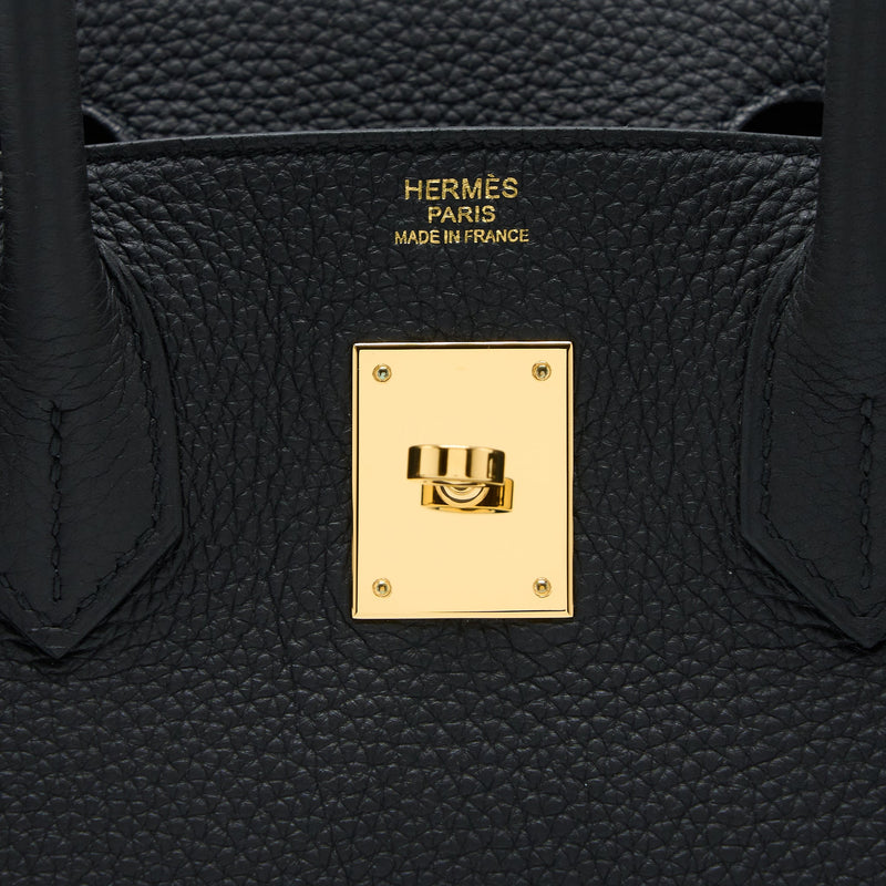 Hermes Birkin 30 Togo Black GHW Stamp D