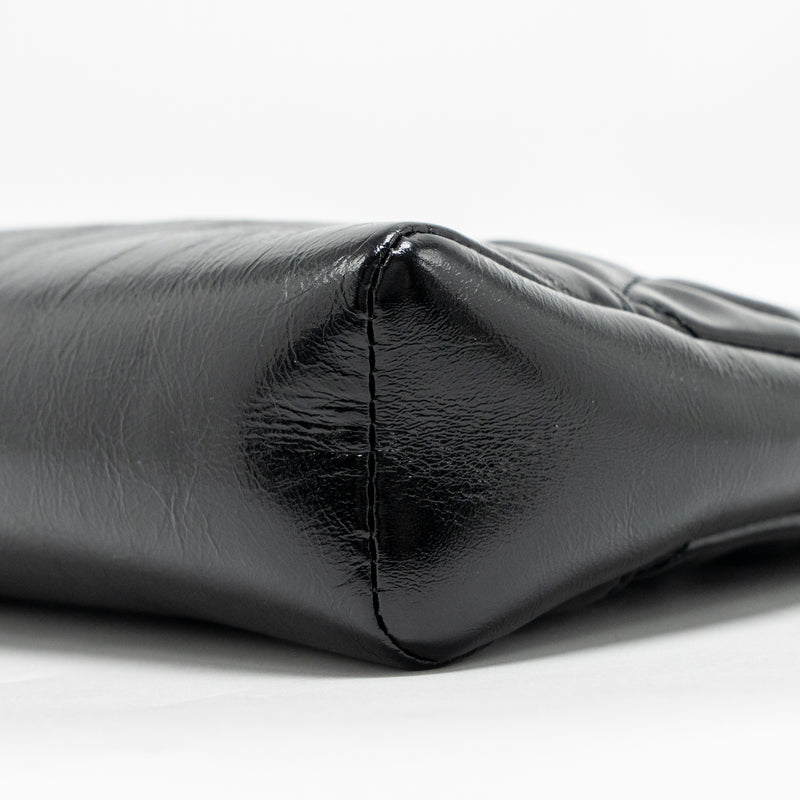 Chanel Mini 31 Bag Shiny Calfskin black LGHW (Microchip)