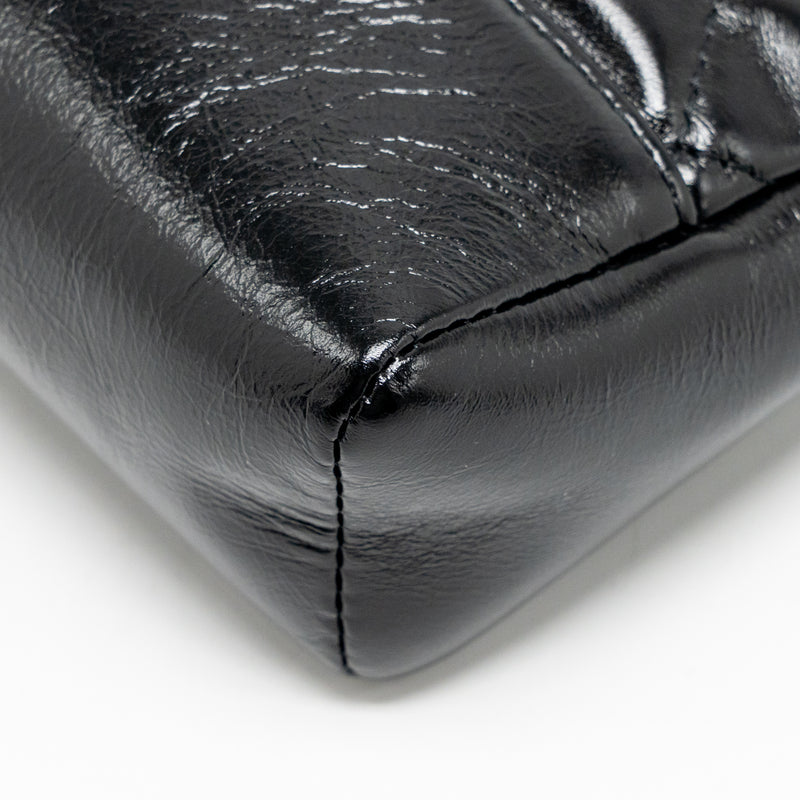 Chanel Mini 31 Bag Shiny Calfskin black LGHW (Microchip)