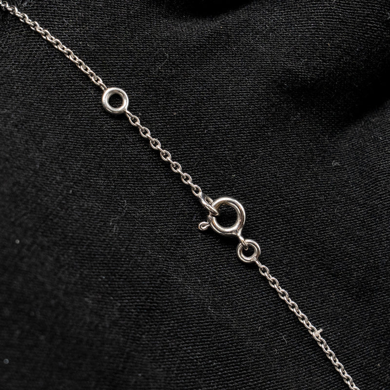 Hermes Chaine D’Ancre Pendant PM White Gold Diamonds