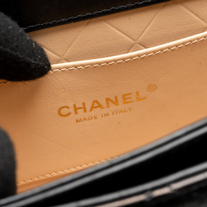 Chanel 21S Moon Messenger Bag Calfskin Black GHW