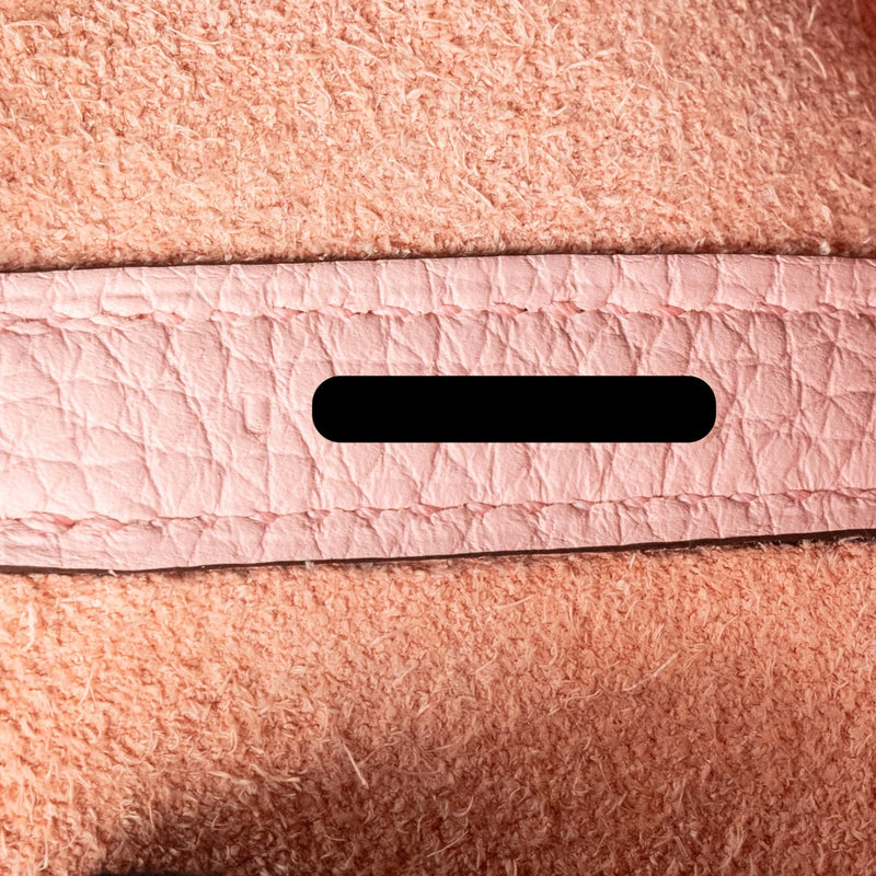 Hermes Picotin 18 Lock Bag Clemence Rose Sakura SHW Stamp U