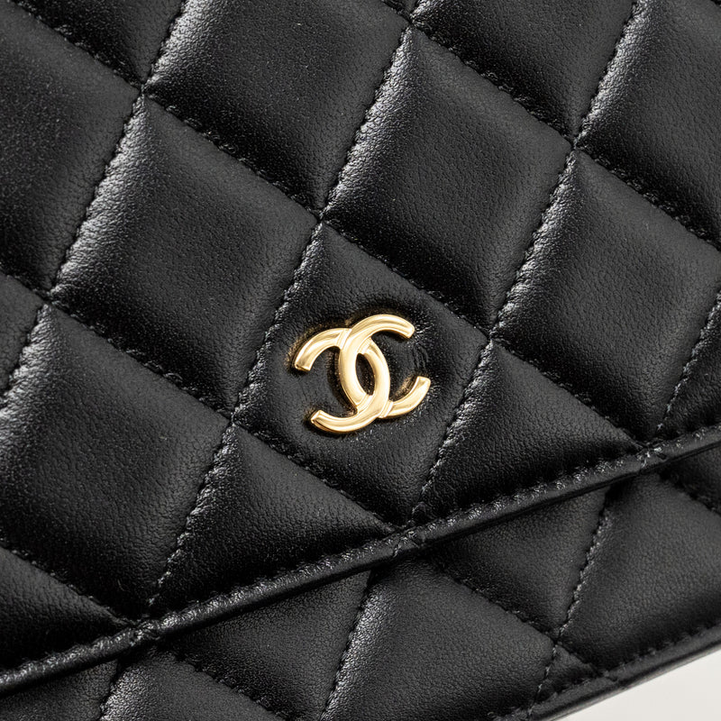 Chanel Classic Wallet On Chain Calfskin Black GHW