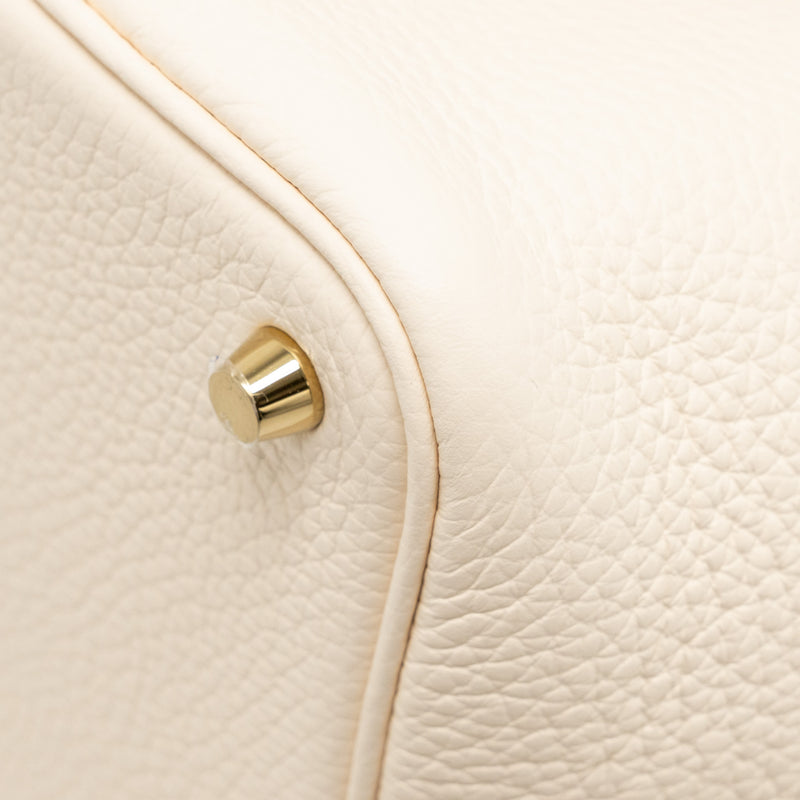 Hermes Picotin 18 Lock Bag Clemence Nata GHW Stamp W
