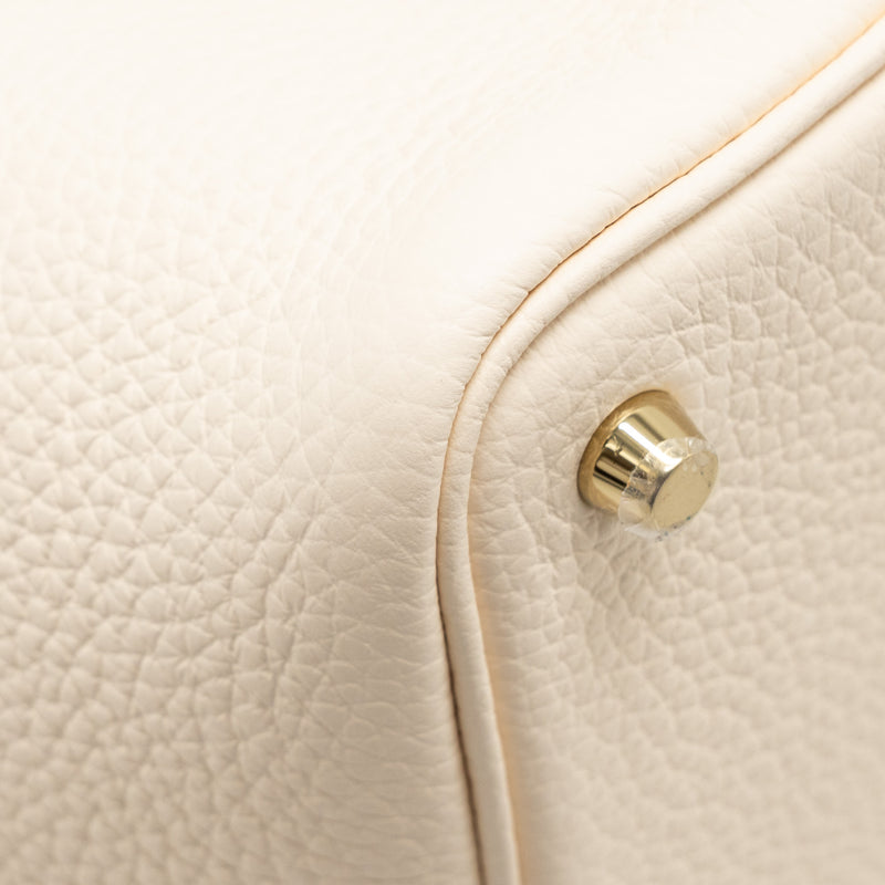 Hermes Picotin 18 Lock Bag Clemence Nata GHW Stamp W