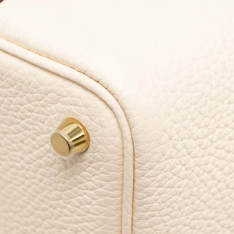Hermes Picotin 18 Lock Bag Clemence Nata GHW Stamp W