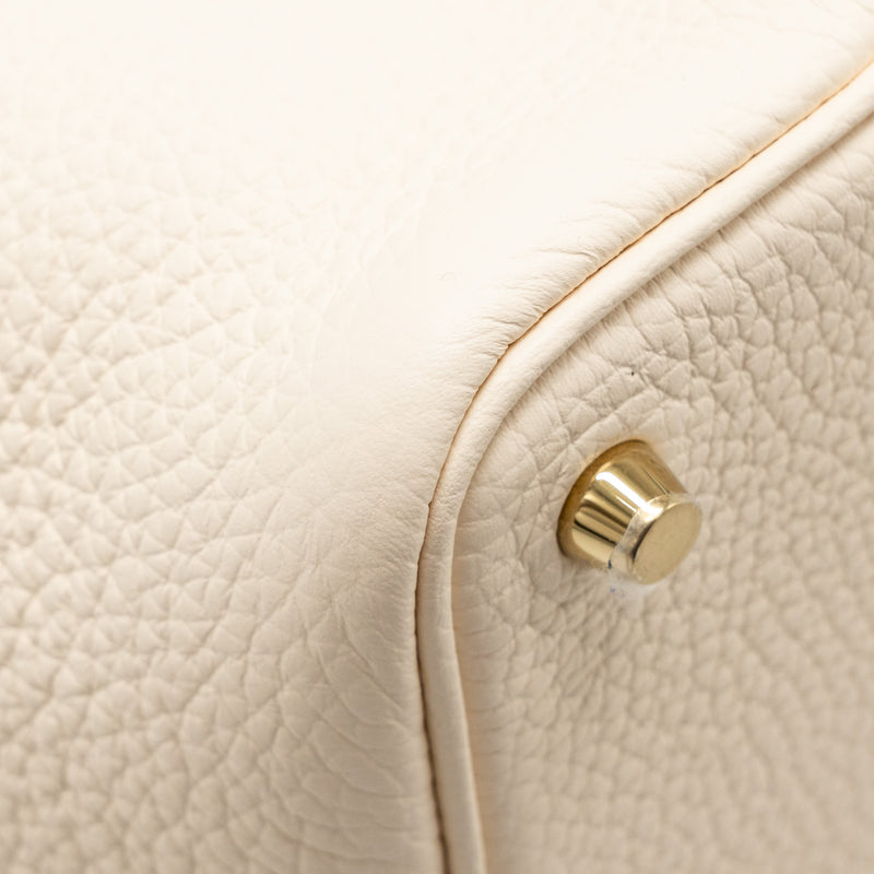 Hermes Picotin 18 Lock Bag Clemence Nata GHW Stamp W