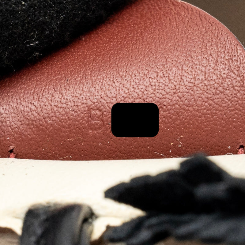 Hermes birkin 25 Epsom etoupe / gris pale / ebene SHW stamp B