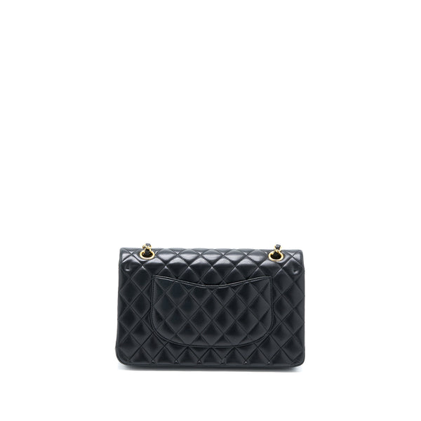 Chanel Medium Classic Double Flap Bag Lambskin Black GHW