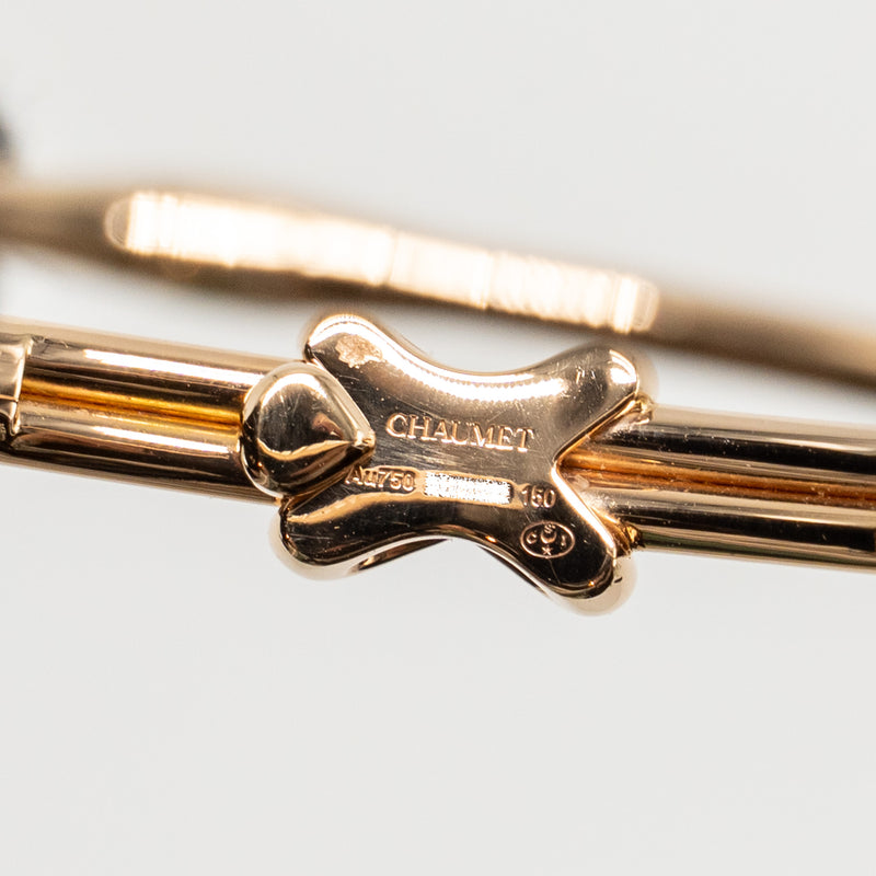 Chaumet Size 150 Jeux De Liens Bracelet Rose Gold/Diamonds