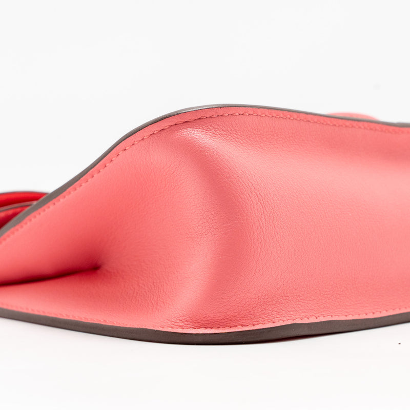 HERMES Mini Halzan 22 Swift Rose Azalee SHW Stamp A