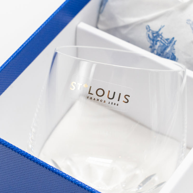 Hermes Saint Louis Cups Coffret 6 Gobelets A Cafe Long Crystal Set of 6