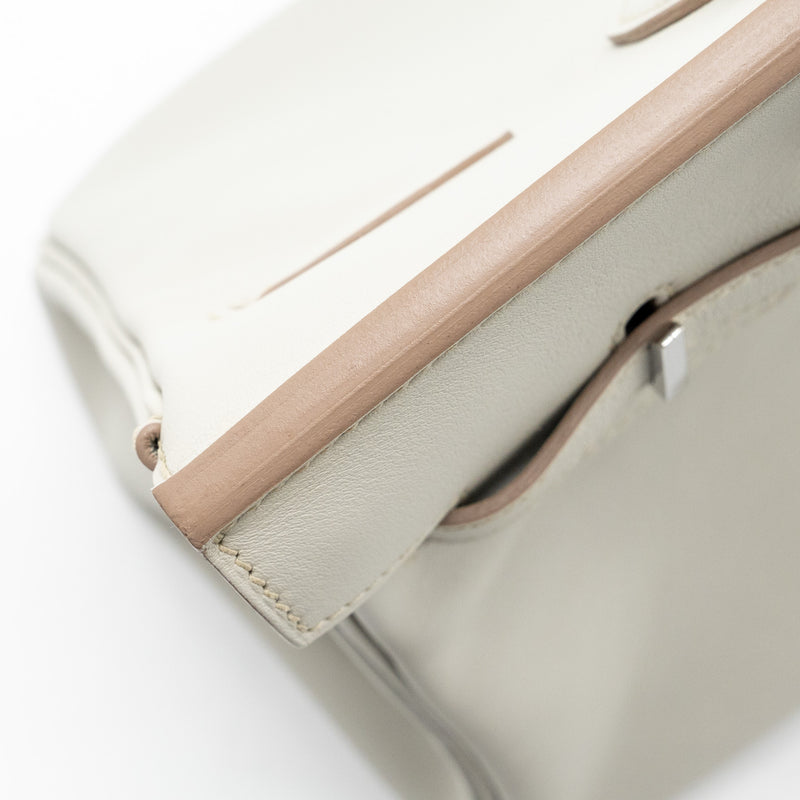 Hermes birkin 30 swift gris perle SHW stamp square R